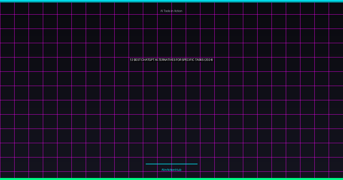 12 Best ChatGPT Alternatives for Specific Tasks (2024)