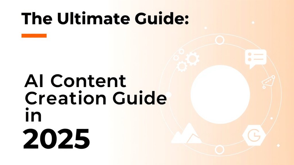 The Ultimate Guide to Ai Content Creation Guide in 2025 summary