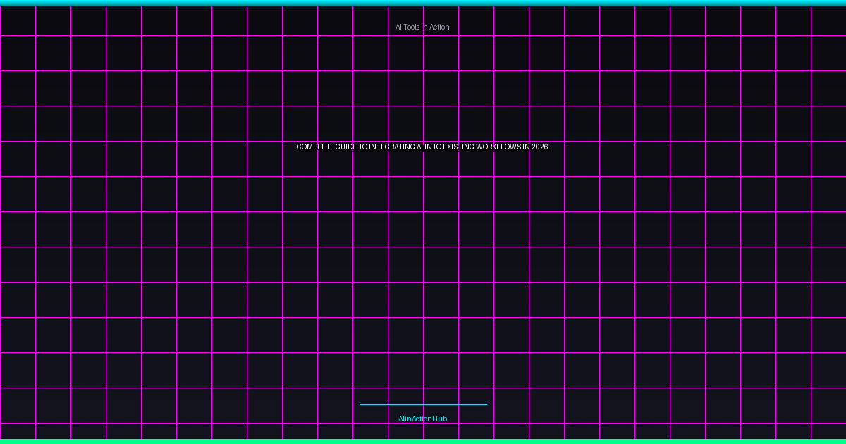 how to integrate AI into existing workflows