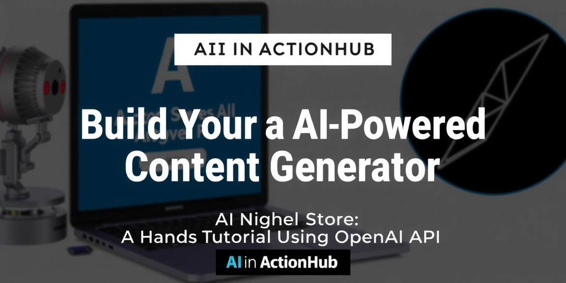 Build Your First AI-Powered Content Generator: A Hands-On Tutorial Using OpenAI API - AIinActionHub